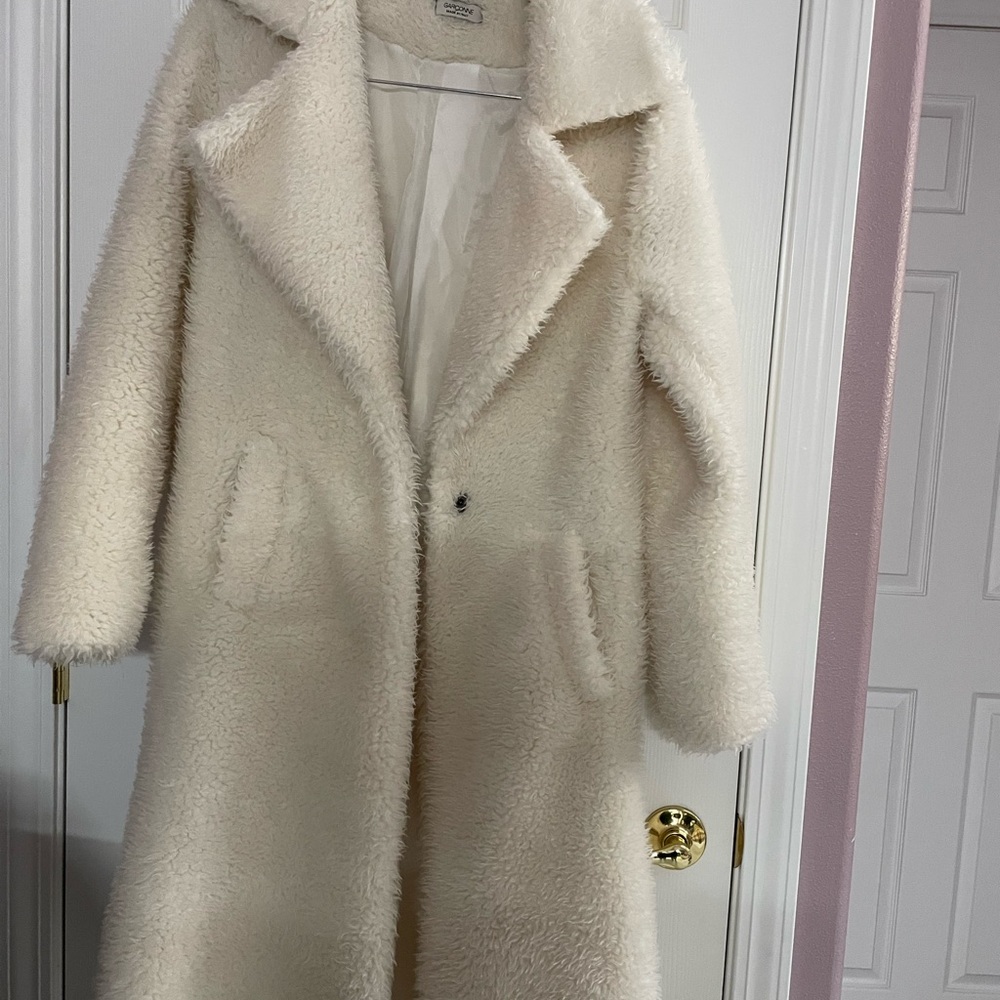 GARCONNE fur coat made in ITALY